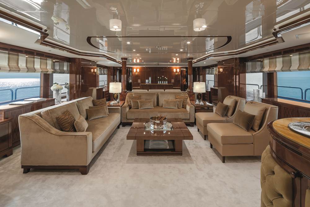 Luxury charter yacht Checkmate